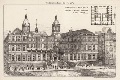 City of London School; design hautement recommandé - English School