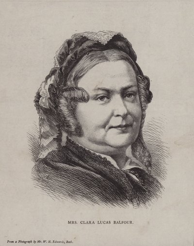 Clara Lucas Balfour, militante anglaise de la tempérance - English School