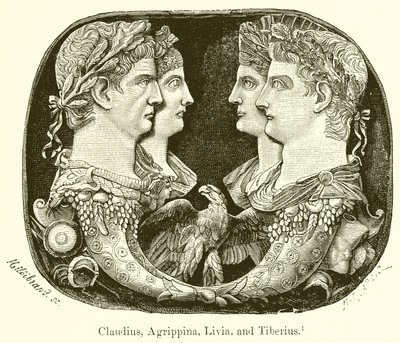 Claude, Agrippine, Livia et Tibère - English School