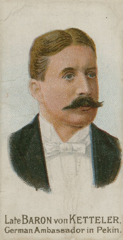 Clemens von Ketteler, ambassadeur allemand à Pékin - English School