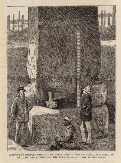 Aiguille de Cléopâtre - base de l