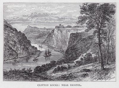 Rochers de Clifton, près de Bristol - English School