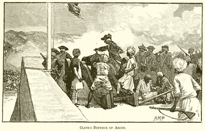 Défense de Clive à Arcot - English School