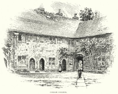 Cobham College (gravure) - English School
