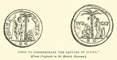 Pièces commémorant la capture de la Judée - English School