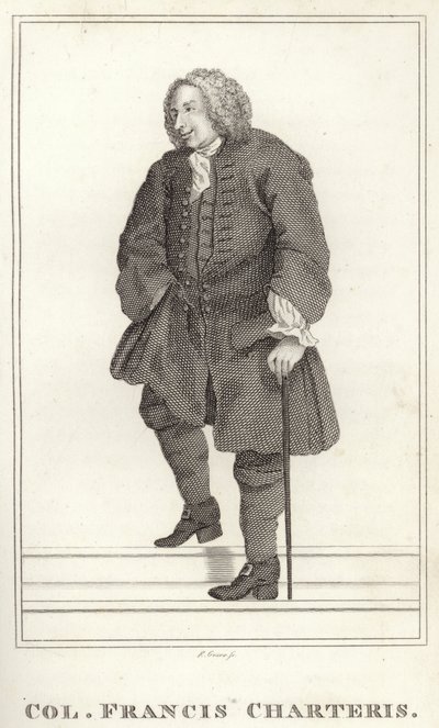 Col Francis Charteris - English School