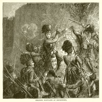 Le colonel Matland à Bhurtpore - English School