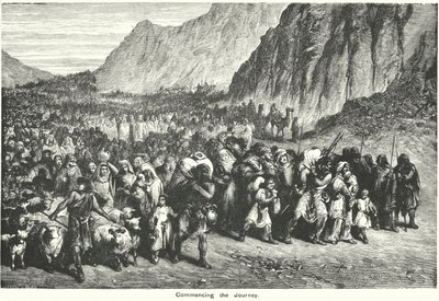 Début du voyage (gravure) - English School
