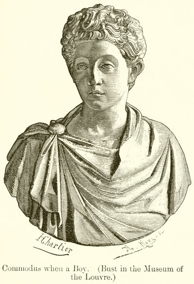 Commode enfant (Buste au Musée du Louvre) - English School