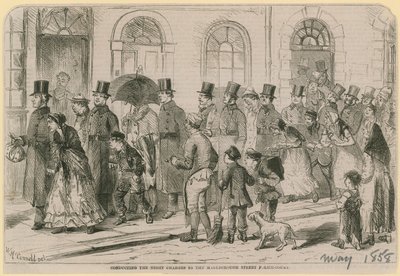 Conduire les charges nocturnes au tribunal de police de Marlborough Street - English School