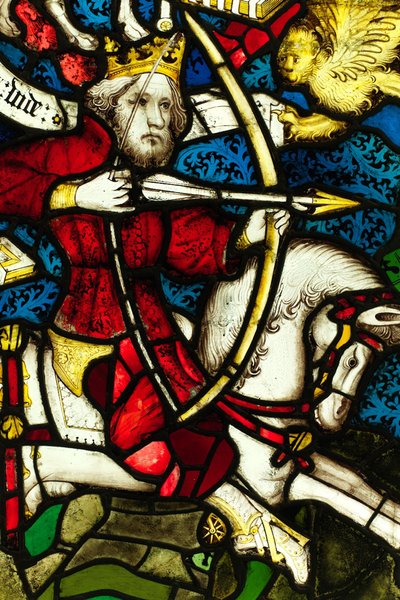 Section conservée de la Grande Fenêtre Est à York Minster : 