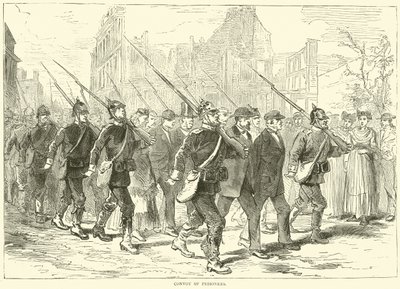 Convoi de prisonniers, octobre 1870 - English School