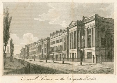 Cornwall Terrace, Regents Park, Londres - English School