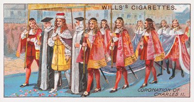Couronnement de Charles II - English School