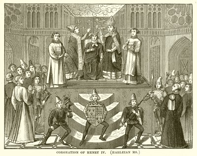 Couronnement de Henri IV (Manuscrit Harleian) - English School