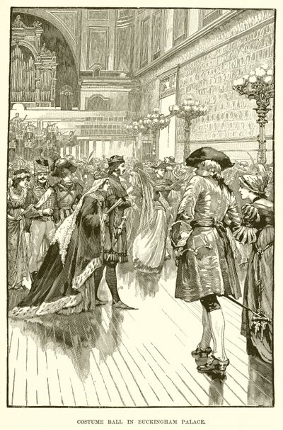 Bal Costumé au Palais de Buckingham - English School
