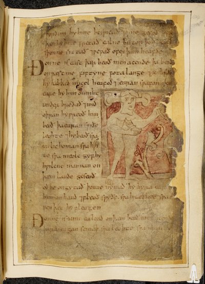 Cotton Vitellius A. XV f.104r, Un panotii, c