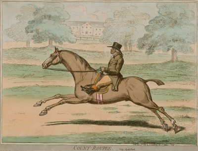 Count Roupee, monté par Paul Benfield à Hyde Park, Londres - English School