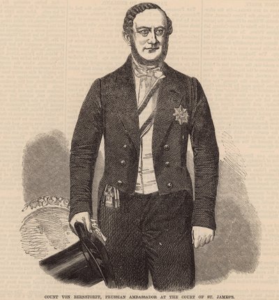 Comte Von Berstorff, ambassadeur prussien à la cour de St. Jamess - English School