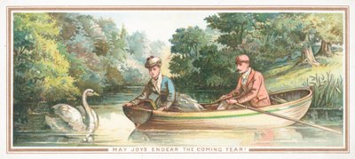 Couple dans une barque - English School