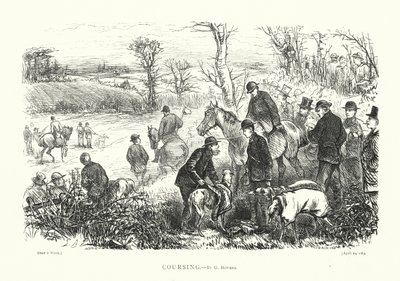 Coursing (gravure) - English School