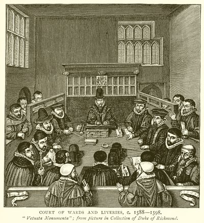 Cour des Wards et Liveries, c. 1588-1598 - English School