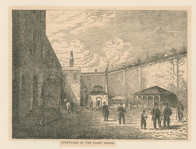 Cour de la prison de Fleet - English School