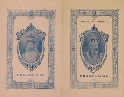 Couverture du programme de l