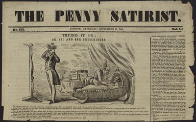 Couverture de The Penny Satirist - English School