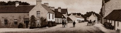 Crawfordsburn, village et auberge - English School