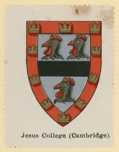 Blason du Jesus College, Cambridge - English School
