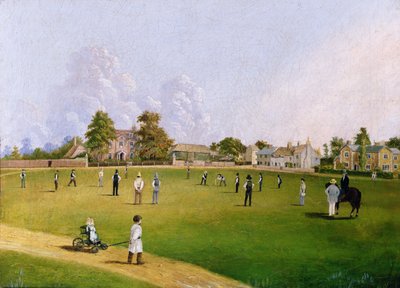 Cricket sur Mitcham Green - English School