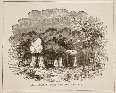 Cromlech à Plas Newydd, Anglesey - English School