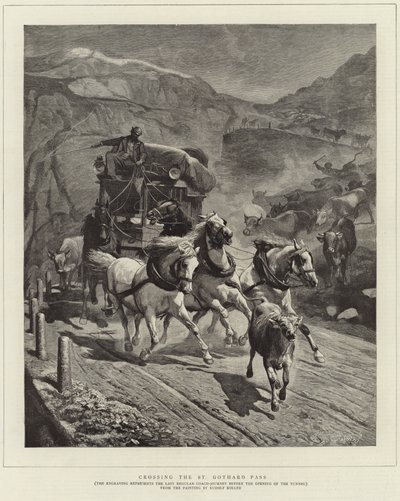 Traversée du col du Saint-Gothard - English School