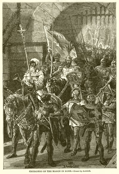 Croisés en marche à Rome - English School