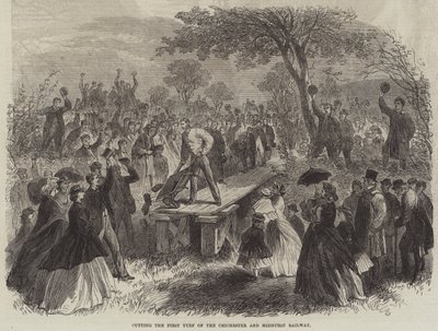 Coupe du premier gazon du chemin de fer de Chichester et Midhurst - English School