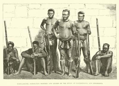 Dabulamanzi, frère de Cetewayo et chef des Zoulous à Isandlwhana et Ginghilovo - English School