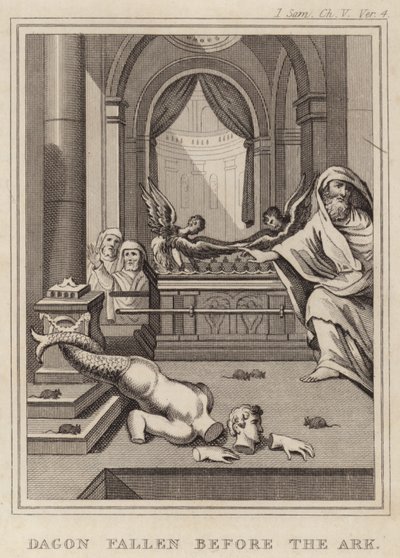 Dagon tombé devant l