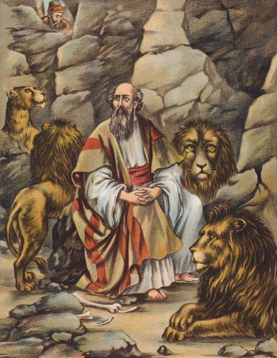 Daniel dans la fosse aux lions - English School