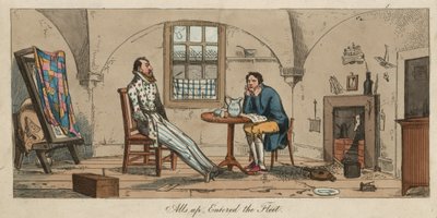 Dashall et Lubin dans la prison de Fleet - English School