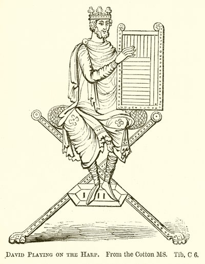 David jouant de la harpe - English School