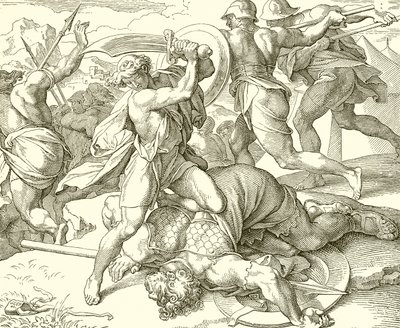 David tue Goliath de Gath - English School