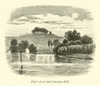 Écluse de Days et colline de Sinodun - English School