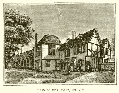 Maison du doyen Colet, Stepney - English School