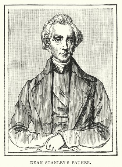 Le père de Dean Stanley (gravure) - English School