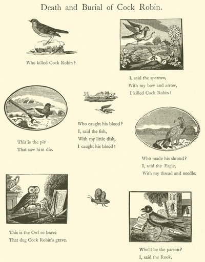 Mort et enterrement de Cock Robin - English School