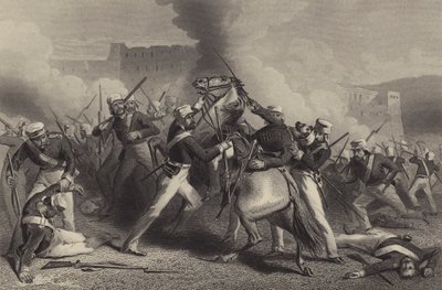 Mort du brigadier Adrian Hope lors de l