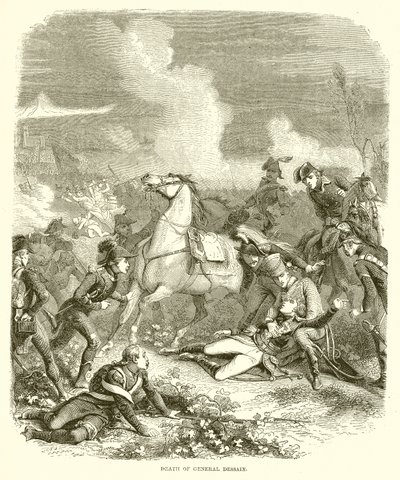 Mort du général Desaix - English School
