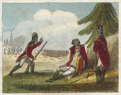 Mort du général Wolfe - English School