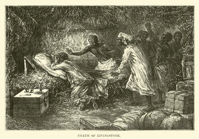 Mort de Livingstone - English School